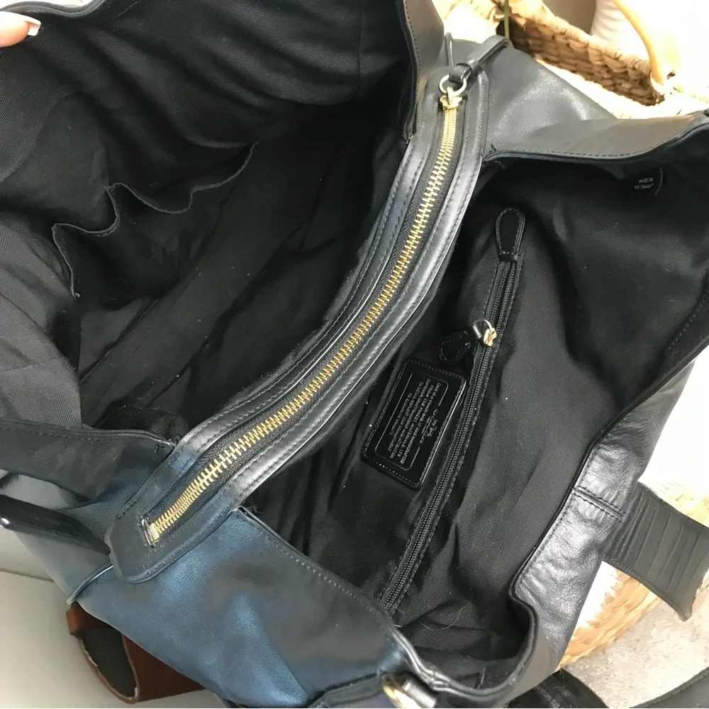 COACH MADISON CARLYLE SMOOTH LEATHER SHOULDER BAG